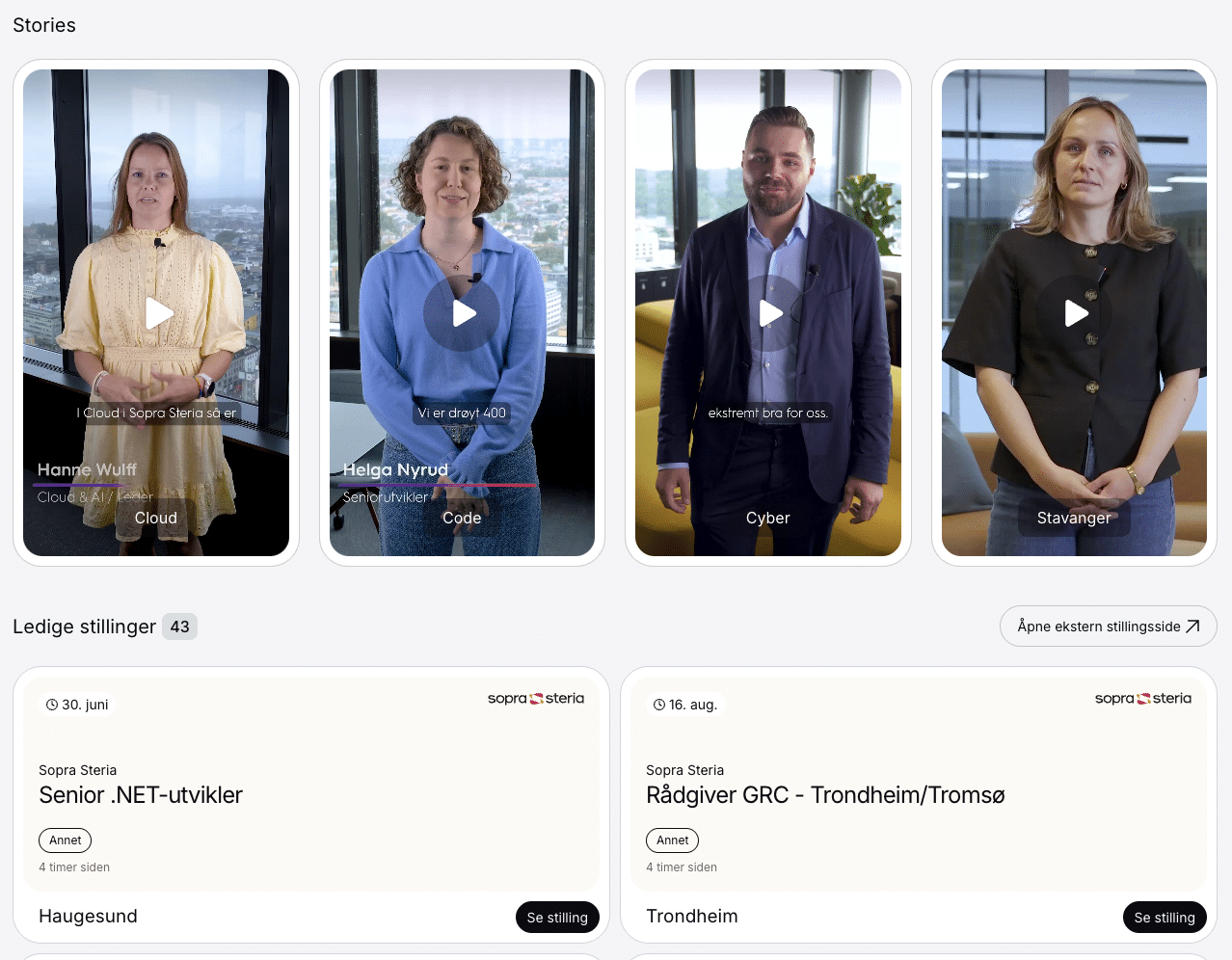 Filmer er i Gobi sitt story-format